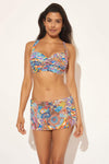 SKIRTED HIPSTER BOTTOMS - GROOVY MULTI