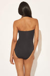 SMOCKED BAND 1 PC - BLACK