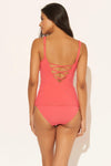 SCOOP NECK TANKINI TOP - WATERMELON