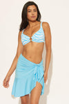 RUFFLE SKIRT - OVERBOARD BLEU