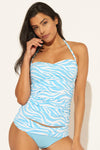 BANDEAU TANKINI TOP - OVERBOARD BLEU MULTI