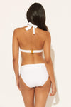 BANDED HIPSTER BOTTOMS - WHITE