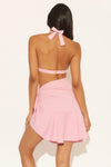 RUFFLE SKIRT - PINK LEMONADE