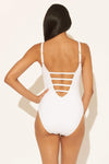 LACE DOWN 1 PC - WHITE