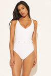 BELTED TANK 1 PC - WHITE