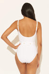 BELTED TANK 1 PC - WHITE