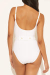 BELTED TANK 1 PC - WHITE