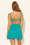 RUFFLE SKIRT - SEA DIVE