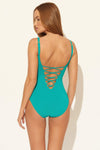LACE DOWN GOLD 1 PC - SEA DIVE