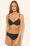 TWISTED U/W GOLD TOP - BLACK