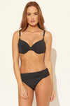 TWISTED U/W GOLD TOP - BLACK