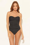 TWIST BANDEAU 1 PC - BLACK