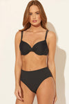 HIGH WAIST BOTTOMS - BLACK