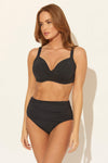 U/W MOLDED TWIST D CUP TOP - BLACK