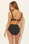 U/W MOLDED TWIST D CUP TOP - BLACK