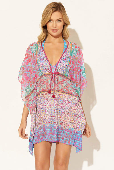 CAFTAN - ROUGE MULTI