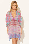 CAFTAN - ROUGE MULTI