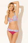 SARONG BOTTOMS - ROUGE/ROUGE MULTI