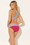 SARONG BOTTOMS - ROUGE/ROUGE MULTI