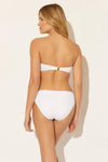 SIDE PANEL HIPSTER BOTTOMS - WHITE