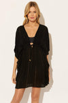 CAFTAN - BLACK / GOLD