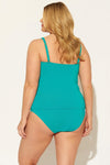 (PLUS) HIGH WAIST BOTTOMS - SEA DIVE