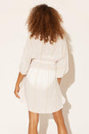 CAFTAN - WHITE / GOLD