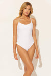 SCOOP NECK MIO - WHITE