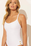 SCOOP NECK MIO - WHITE