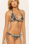 TALL TRIANGLE TOP - SNAKE / CHEETAH