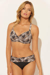 SARONG BOTTOMS - BLACK / SNAKE