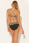 SARONG BOTTOMS - BLACK / SNAKE