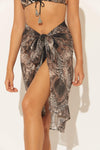 PAREO SKIRT - SNAKE
