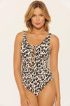 LACE DOWN TWIST 1 PC - CHEETAH