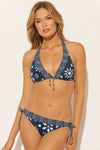 TALL TRIANGLE TOP - NAVY FLORAL