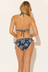 TALL TRIANGLE TOP - NAVY FLORAL