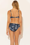 SARONG BOTTOMS - NAVY FLORAL
