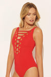 PLUNGE STRAP 1 PC - SCARLET