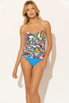 BANDEAU TANKINI TOP - LUSH MULTI