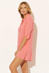 SHIRT DRESS - CORAL REEF