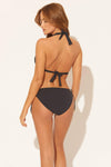 STRING TIE SIDE HIPSTER - BLACK