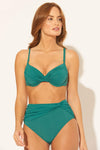 TWIST HIGH WAIST BOTTOMS - TROPIC THUNDER