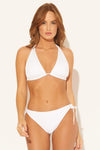 STRING TIE SIDE HIPSTER - WHITE