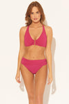 CROSS OVER D CUP BRA - ROUGE