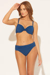 TWISTED U/W TOP - NAVY