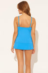 OTS U WIRE TANKINI TOP - SKYLINE