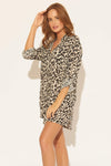 SHIRT DRESS - CHEETAH