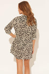 SHIRT DRESS - CHEETAH