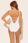 PLUNGE STRAP 1 PC - WHITE/GOLD