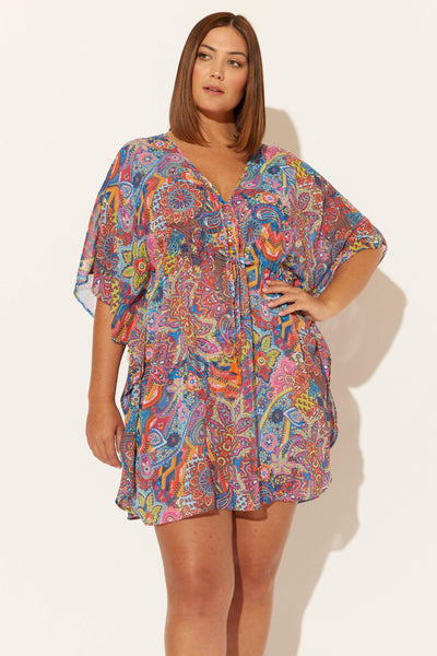 (PLUS) CAFTAN - GROOVY MULTI